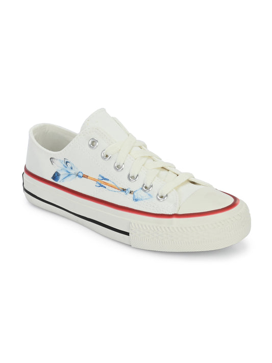 Crowcia London Arrow Design Low Top Sneakers