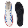 Crowcia London Indigo Design Low Top Sneakers