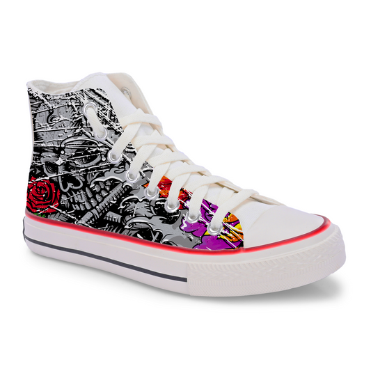 Crowcia London Death March High Top Sneakers