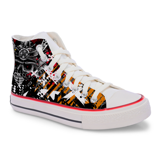 Crowcia London Deathly Drifters High Top Sneakers