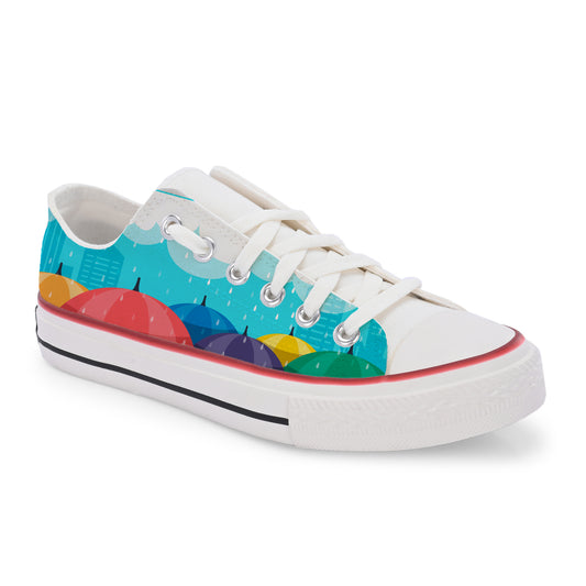 Crowcia London Drizzle Dashers Low Top Sneakers