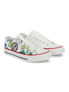 Crowcia London Smiley World Design Low Top Sneakers