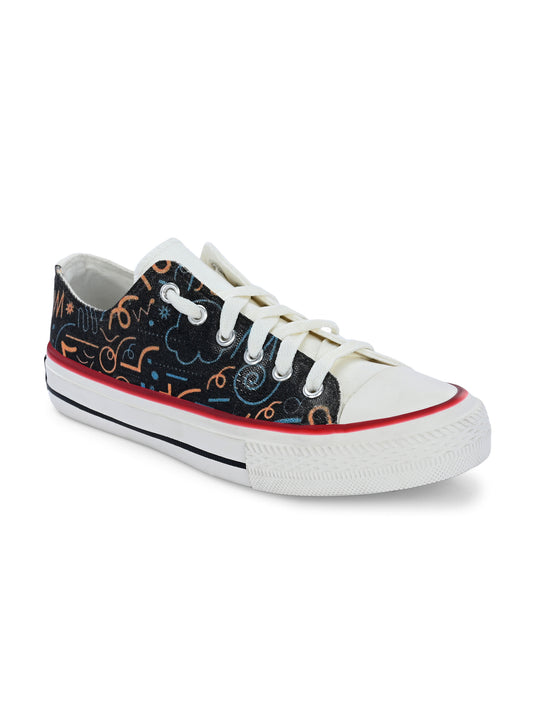 Crowcia London Thoughts Design Low Top Sneakers