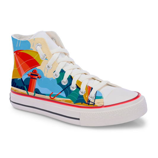 Crowcia London Umbrella Uplift High Top Sneakers