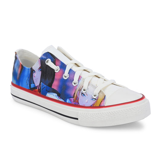 Crowcia London Doujin Design Low Top Sneakers
