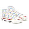 Crowcia London Pug Marks Design High Top Sneakers