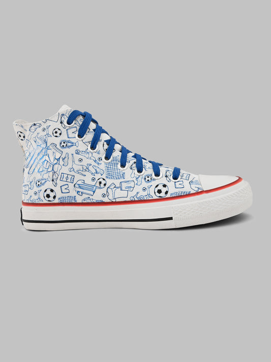 Crowcia London Speed Strom High Top Sneakers