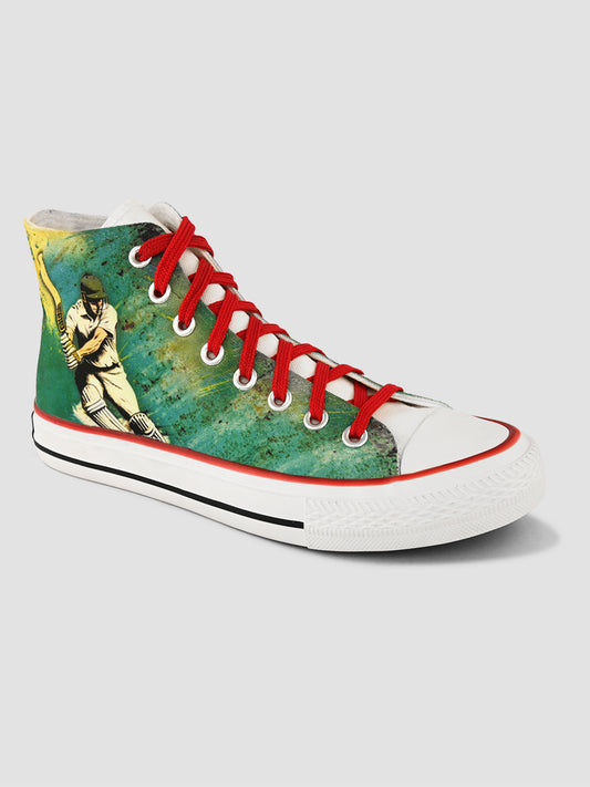 Crowcia London Cricket High Top Sneakers