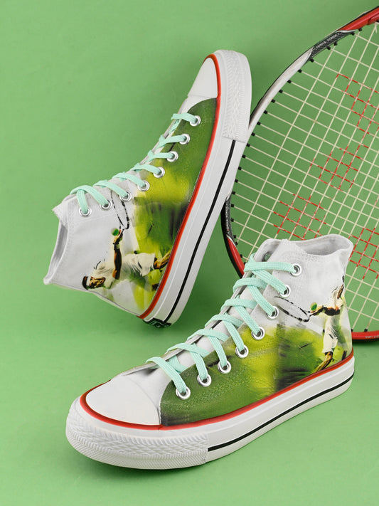 Crowcia London Tenis High Top Sneakers