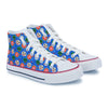 Crowcia London Alien Knockout Design High Top Sneakers