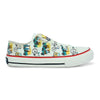 Crowcia London Auto Wala Design Low Top Sneakers