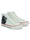 Crowcia London Battle Army Design High Top Sneakers