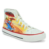 Crowcia London Beach Sunset Design High Top Sneakers