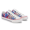 Crowcia London Bill Board Stylish Low Top Sneakers