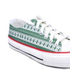 Crowcia London Christmas Tree Design Low Top Sneakers