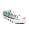 Crowcia London Christmas Tree Design Low Top Sneakers