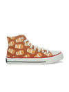 Crowcia London Coffee Time Design High Top Sneakers