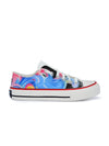 Crowcia London Colour Waves Design Low Top Sneakers