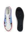 Crowcia London Colour Waves Design Low Top Sneakers