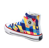 Crowcia London Cube Art Design High Top Sneakers