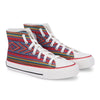 Crowcia London Bohemian Queen Design High Top Sneakers