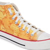 Crowcia London World Map Design High Top Sneakers