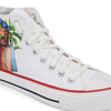 Crowcia London My Luggage Design High Top Sneakers