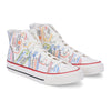 Crowcia London Immigration Design High Top Sneakers