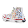 Crowcia London Immigration Design High Top Sneakers