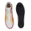 Crowcia London Beach Sunset Design High Top Sneakers