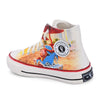 Crowcia London Beach Sunset Design High Top Sneakers