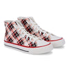 Crowcia London Scottish Wine Design High Top Sneakers