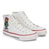 Crowcia London Teddy Party Design High Top Sneakers