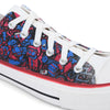 Crowcia London Graffiti Nerds Design Low Top Sneakers