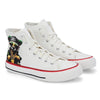 Crowcia London Teddy Zillion Design High Top Sneakers