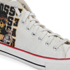 Crowcia London Boss Bear Design High Top Sneakers