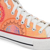 Crowcia London Colourful Mandala Design High Top Sneakers