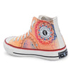 Crowcia London Colourful Mandala Design High Top Sneakers