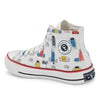 Crowcia London House on the wheel Design High Top Sneakers