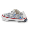 Crowcia London Likes Design Low Top Sneakers