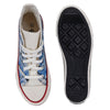 Crowcia London Denim Knots Design High Top Sneakers