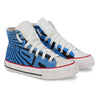 Crowcia London Matrix Design High Top Sneakers