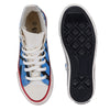 Crowcia London Matrix Design High Top Sneakers