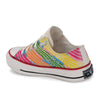 Crowcia London Colourful Leheriya Design Low Top Sneakers