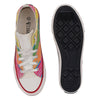 Crowcia London Colourful Leheriya Design Low Top Sneakers