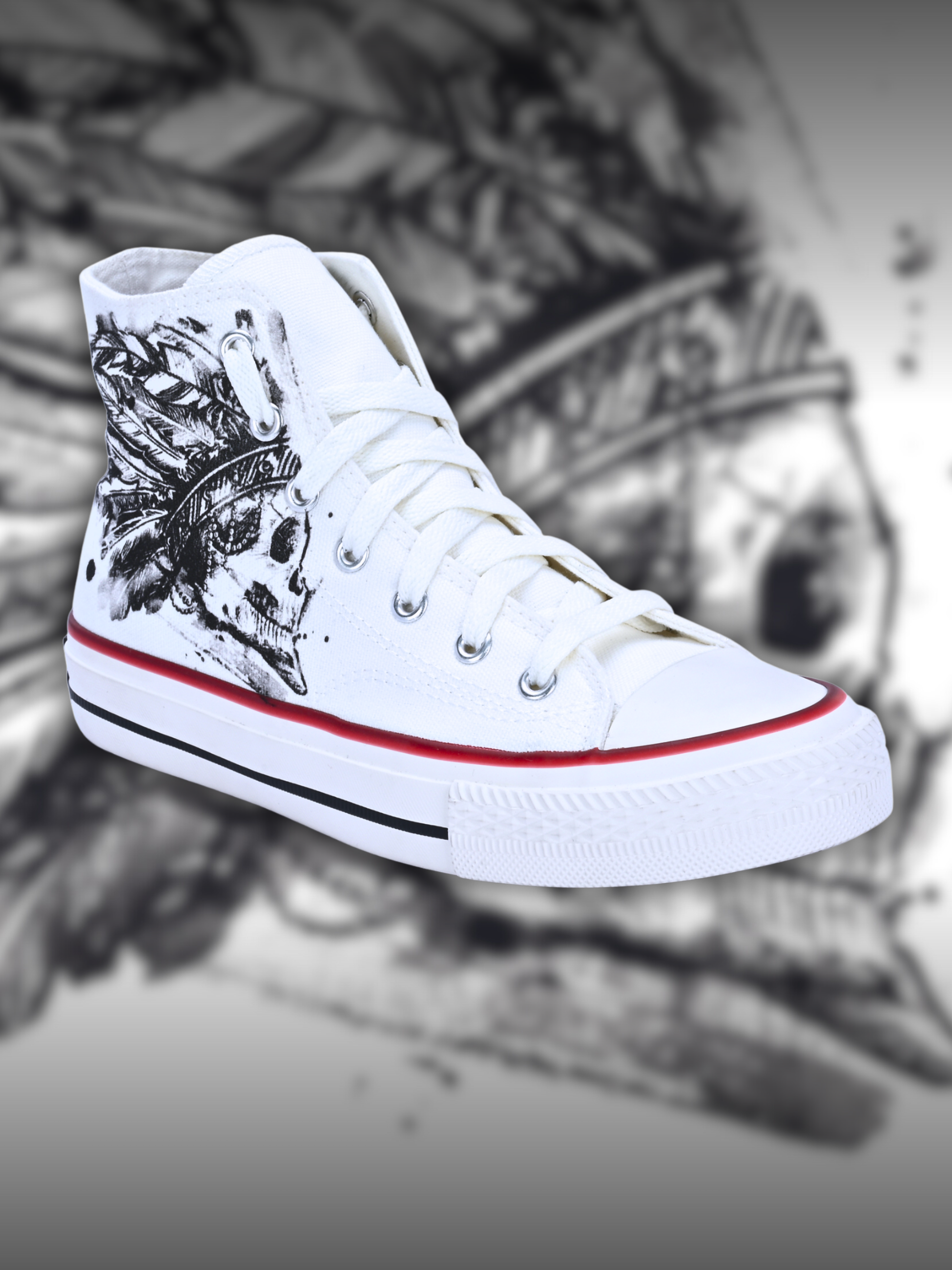 Converse metallica pirate on sale skull