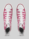 Crowcia London Fern Design High Top Sneakers