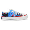 Crowcia London Floating Stone War Design Low Top Sneakers