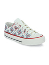 Crowcia London Ikat Ethnic Design Low Top Sneakers