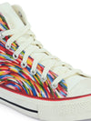 Crowcia London Illusion Design High Top Sneakers